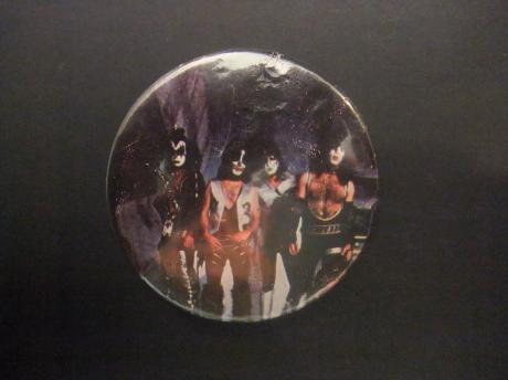 Kiss Amerikaanse hardrockband, de vier leden van de band